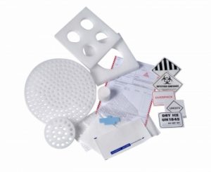 labels and accessories for infectious substance packaging