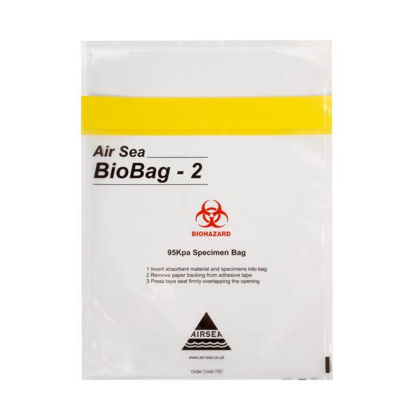 CODE 752 - BioBag-2 95kpa Specimen bag