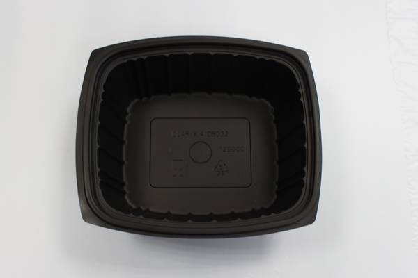 tray hot meal delivery with separate cover