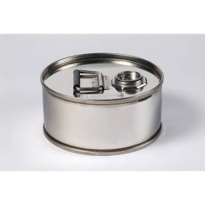 Fût acier inox pour expédition de produit dangereux